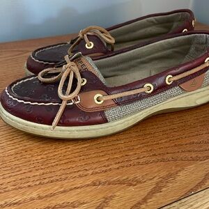 Leather Sperry Boat Shoes